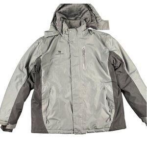 Camel Crown Men's Windbreaker Jacket‎ Hooded Waterproof Outdoor Hiking Coat XL